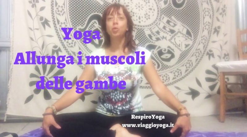 Yoga gambe toniche